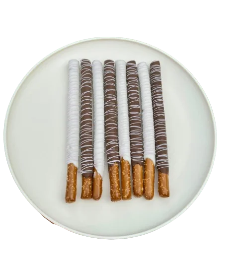 Dipped Pretzel Rods